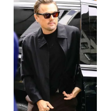 Leonardo DiCaprio 2025 Black Jacket